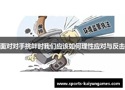 面对对手挑衅时我们应该如何理性应对与反击